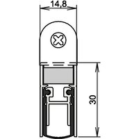 Athmer - Schall-Ex Duo L-15WS 833 mm 2-seitig für FS+RS-Türen mit Zubehör 5435 von ATHMER