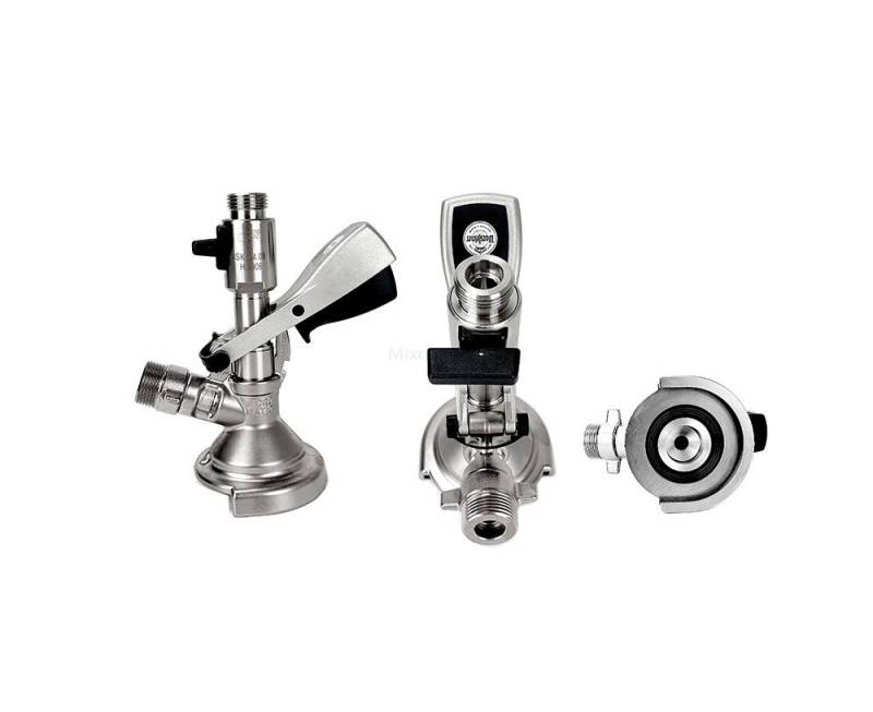 ATI Glas Flach KEG Zapfkopf Micro Matic Keg Verschluss von ATI