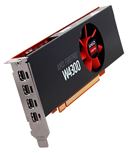 SAPPHIRE - FirePro W4300, 4 GB, GDDR5 – Grafikkarte (FirePro W4300, 4 GB, GDDR5, 128 Bit, PCI Express 3.0, 4096 x 2160 Pixel) von ATI