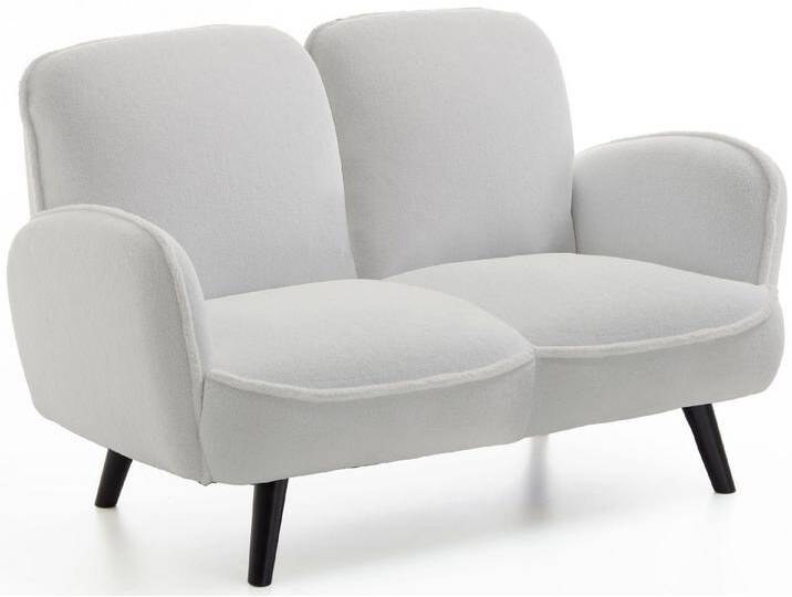 ATLANTIC home collection 2-Sitzer Ben, mit Wellenunterfederung, Massivholzfüße, frei im Raum stellbar, weiß ATLANTIC home collection 2-Sitzer Ben, mit Wellenunterfederung, Massivholzfüße, frei im Raum stellbar, weiß von ATLANTIC-home-collection