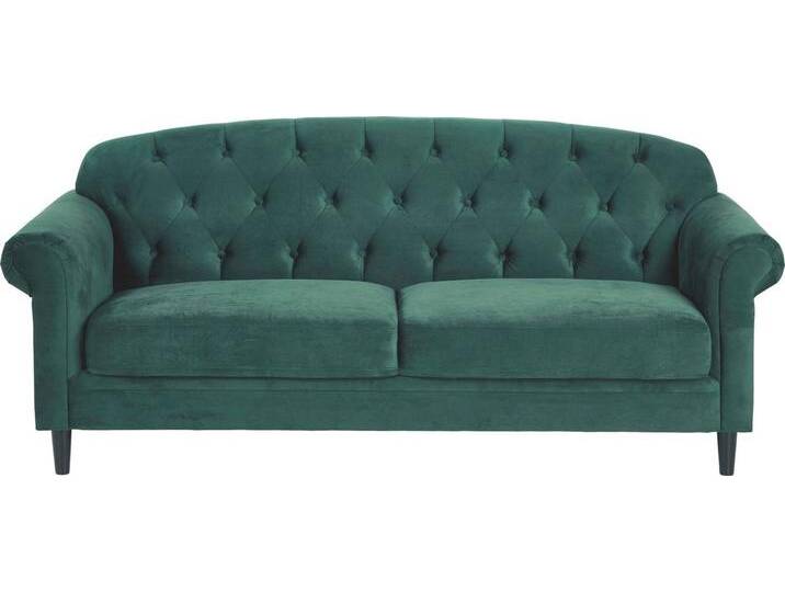 ATLANTIC home collection 2-Sitzer Carla, in Samtverloursbezug, mit Stauraum unter der Sitzfläche, grün, grün ATLANTIC home collection 2-Sitzer Carla, in Samtverloursbezug, mit Stauraum unter der Sitzfläche, grün, grün von ATLANTIC-home-collection