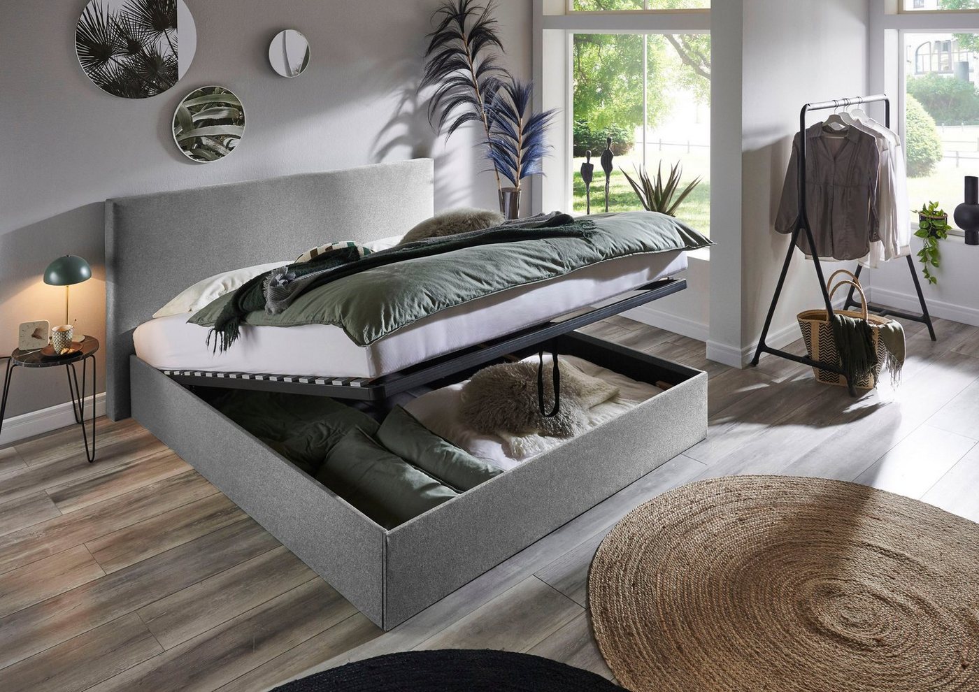 ATLANTIC home collection Bettgestell Melody, mit Bettkasten und Lattenrost von ATLANTIC home collection