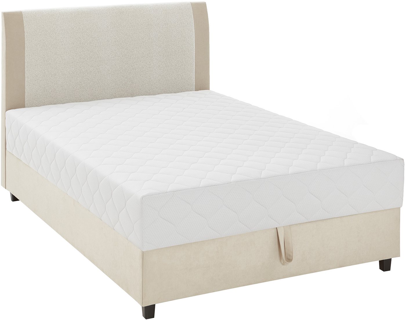 ATLANTIC home collection Boxbett Borgholm, mit Taschen-Federkernmatratze, Bettkasten und Absetzung im Kopteil ATLANTIC home collection Boxbett Borgholm, mit Taschen-Federkernmatratze, Bettkasten und Absetzung im Kopteil von ATLANTIC home collection