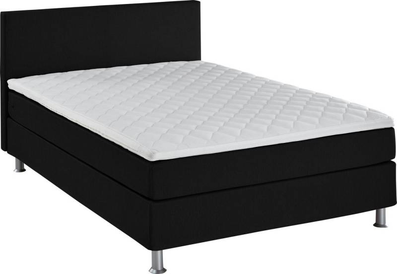 ATLANTIC home collection Boxbett Edison, inkl. Bonnellfederkern-Matratze und Topper von ATLANTIC home collection