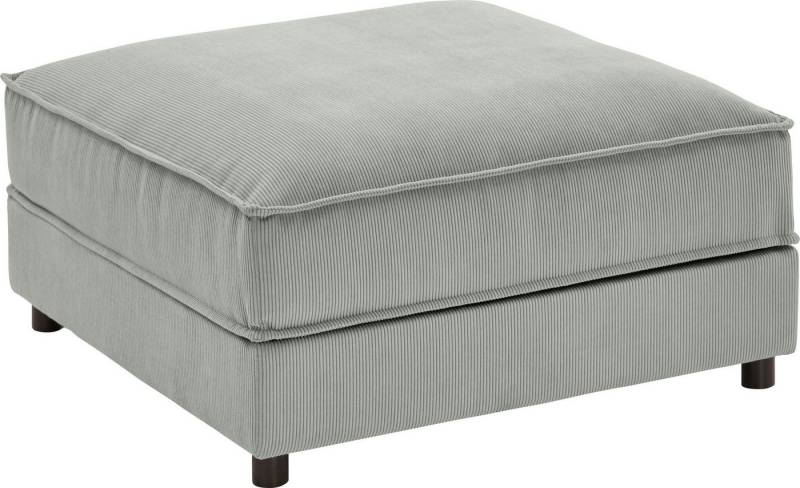 ATLANTIC home collection Hocker Valan, mit Cord-Bezug, frei stellbar von ATLANTIC home collection