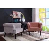 ATLANTIC home collection Loungesessel »Charlie«, BxHxL: 86 x 70 x 74 cm - braun von ATLANTIC home collection