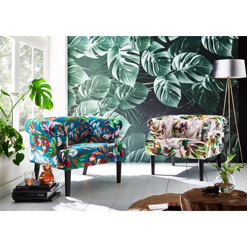 ATLANTIC home collection Loungesessel »Charlie«, BxHxL: 86 x 70 x 74 cm - bunt von ATLANTIC home collection