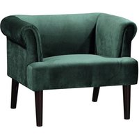 ATLANTIC home collection Loungesessel »Charlie«, BxHxL: 86 x 70 x 74 cm - gruen von ATLANTIC home collection