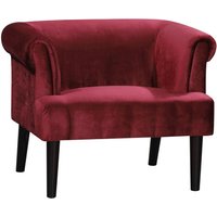 ATLANTIC home collection Loungesessel »Charlie«, BxHxL: 86 x 70 x 74 cm - rot ATLANTIC home collection Loungesessel »Charlie«, BxHxL: 86 x 70 x 74 cm - rot von ATLANTIC home collection
