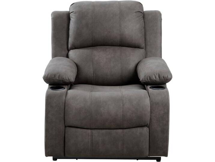 ATLANTIC home collection Relaxsessel, mit Relaxfunktion, Federkern und Getränkehalter von ATLANTIC-home-collection
