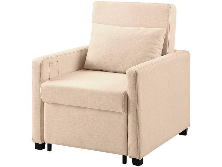 ATLANTIC home collection SCHLAFSESSEL, Creme, 1-Sitzer, 74x89x91 cm, Wohnzimmer, Sessel, Schlafsessel ATLANTIC home collection SCHLAFSESSEL, Creme, 1-Sitzer, 74x89x91 cm, Wohnzimmer, Sessel, Schlafsessel von ATLANTIC-home-collection