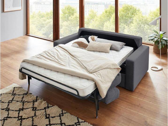 ATLANTIC home collection Schlafsofa Rolando, für Dauerschläfer geeignet inklusive hochwertiger Matratze von ATLANTIC-home-collection