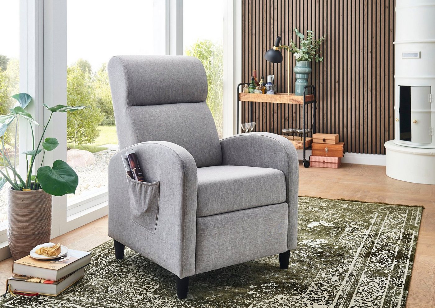 ATLANTIC home collection TV-Sessel Tom, mit Relax- und Schlaffunktion von ATLANTIC home collection