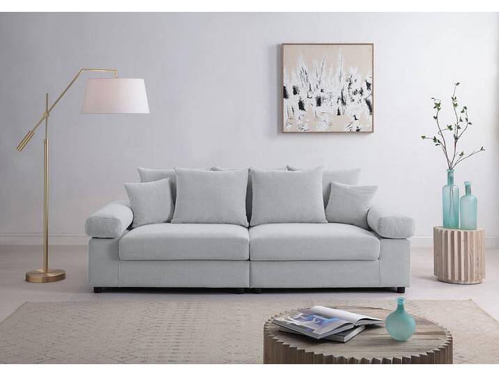 Big-Sofa Bjoern , grau, B:233cm H:88cm T:111cm, ATLANTIC HOME COLLECTION, Sofas, mit Cord-Bezug, XXL-Sitzfläche, mit Federkern, frei im Raum stellbar Big-Sofa Bjoern , grau, B:233cm H:88cm T:111cm, ATLANTIC HOME COLLECTION, Sofas, mit Cord-Bezug, XXL-Sitzfläche, mit Federkern, frei im Raum stellbar von ATLANTIC-home-collection