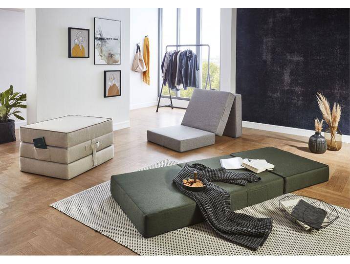 Sessel Larry , grau, B:75cm H:45cm T:65cm, ATLANTIC HOME COLLECTION, Sessel, Sessel als Faltmatratze mit Gästebettfunktion Sessel Larry , grau, B:75cm H:45cm T:65cm, ATLANTIC HOME COLLECTION, Sessel, Sessel als Faltmatratze mit Gästebettfunktion von ATLANTIC-home-collection