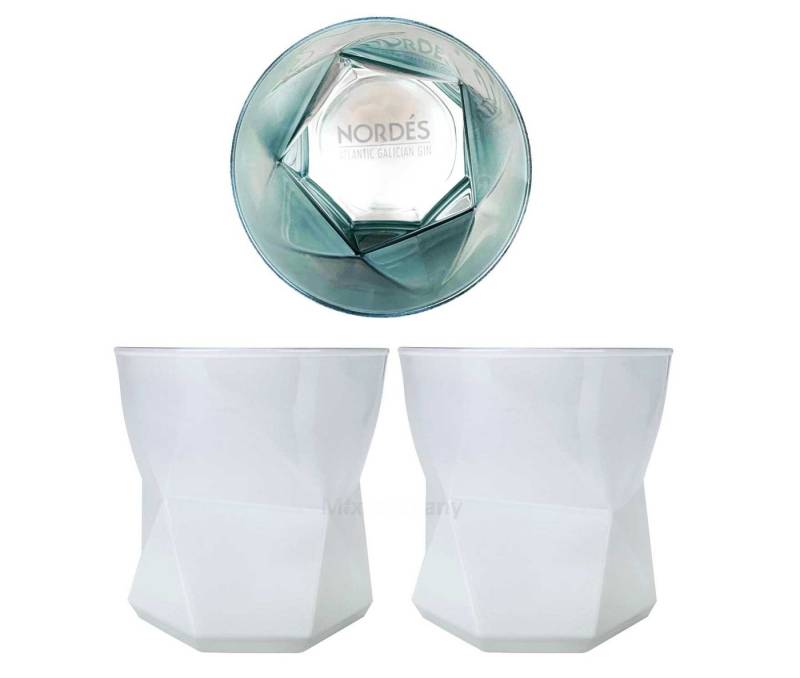 ATLANTIC Gläser-Set Nordes Atlantic Galician Gin Glas Tumbler Set - 2X Gläser von ATLANTIC