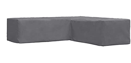 ATLANTIS Outdoor Schutzhülle Eckbank Gartenbank | Grau | 250/90 x 250/90 x 70 cm (LxBxH) | TÜV Rheinland Zertifiziert | Wasserabweisend & Waterproof | Gartenmöbel Abdeckung von Atlantis Outdoor
