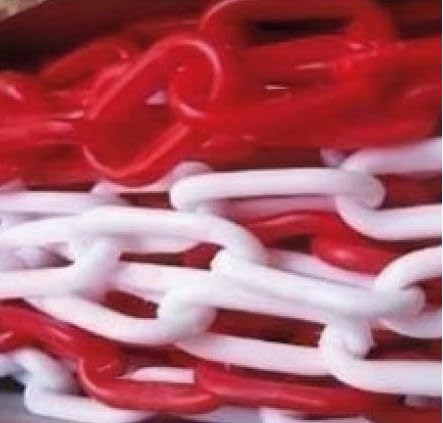NUEVO 2024 - Cadena plástico blanca y roja de 25 m NUEVO 2024 - Cadena plástico blanca y roja de 25 m von ATM Señalización