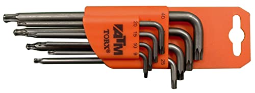 ATM-Juego 8 llaves torx-bola seg larga acod von ATM