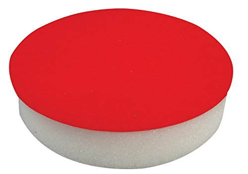 Variopad 1067.96 Klett-Polierschwamm, selbsthaftend, weich, Durchmesser 150 mm von ATM