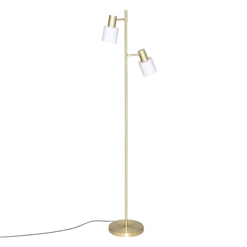ATMOSPHERA CREATEUR D'INTERIEUR Atmosphera – Stehleuchte ""Muschel"", Höhe 143 cm, goldfarben von ATMOSPHERA CREATEUR D'INTERIEUR