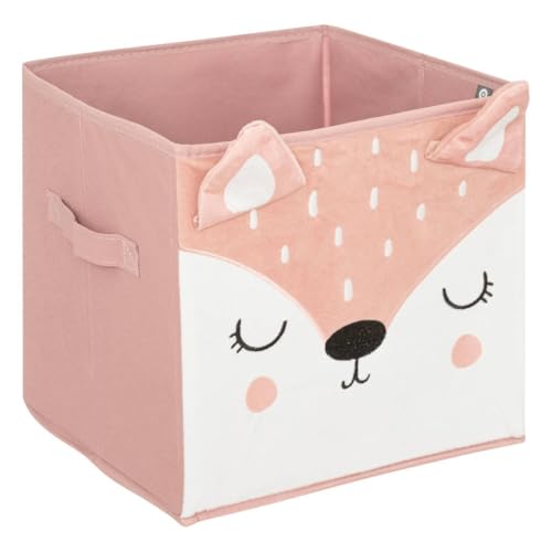 ATMOSPHERA CREATEUR D'INTERIEUR Cestino rosa Doe 29x29cm von ATMOSPHERA CREATEUR D'INTERIEUR