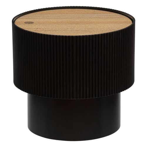 ATMOSPHERA CREATEUR D'INTERIEUR Couchtisch Enola, Schwarz von ATMOSPHERA CREATEUR D'INTERIEUR