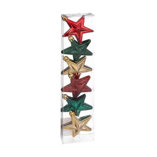 Atmosphera Feeric Lights & Christmas - Weihnachtssubjekt plastikstern x 6 köstlichkeiten Atmosphera Feeric Lights & Christmas - Weihnachtssubjekt plastikstern x 6 köstlichkeiten von ATMOSPHERA CREATEUR D'INTERIEUR
