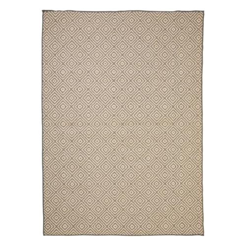 ATMOSPHERA CREATEUR D'INTERIEUR Ilanga Outdoor-Teppich, 100 x 150 cm, Grau von ATMOSPHERA CREATEUR D'INTERIEUR