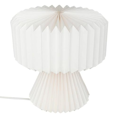 ATMOSPHERA CREATEUR D'INTERIEUR Lampe ""Edda"", Höhe 32 cm, Weiß – Atmosphera Designer für den Innenbereich von ATMOSPHERA CREATEUR D'INTERIEUR