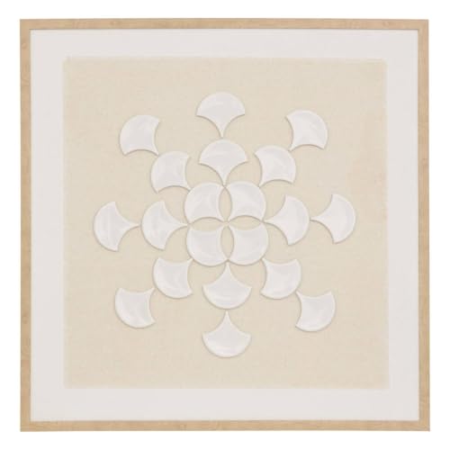 Atmosphera - 3D-leinwand fächer houria 78x78 von ATMOSPHERA CREATEUR D'INTERIEUR