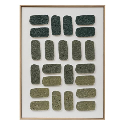 Atmosphera - Leinwand 3D aladji grün 60x80cm Atmosphera - Leinwand 3D aladji grün 60x80cm von ATMOSPHERA CREATEUR D'INTERIEUR