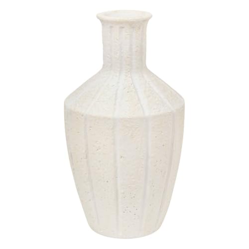 Atmosphera - Antike vase nolwi Keramik weiß h48cm von ATMOSPHERA CREATEUR D'INTERIEUR