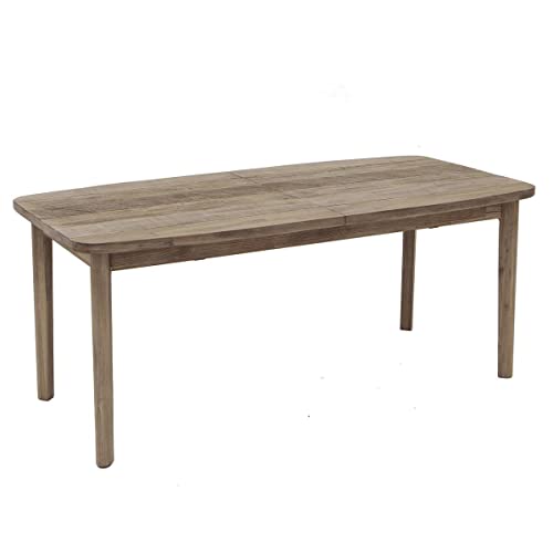 Atmosphera - Ausziehbarer Esstisch Banila - Beige von ATMOSPHERA CREATEUR D'INTERIEUR