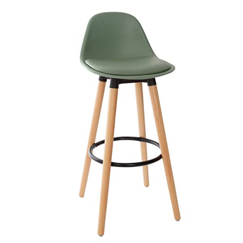 Atmosphera - Barhocker Maxon Khaki - Khaki von ATMOSPHERA CREATEUR D'INTERIEUR
