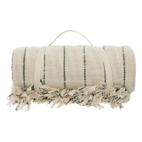 Atmosphera - Bettuberwurf Luisa - Beige von ATMOSPHERA CREATEUR D'INTERIEUR