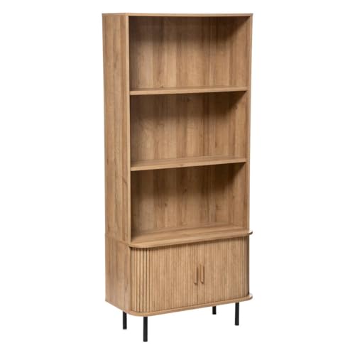 Atmosphera - Bücherregal 2-türig Colva - Natur - Beige von ATMOSPHERA CREATEUR D'INTERIEUR