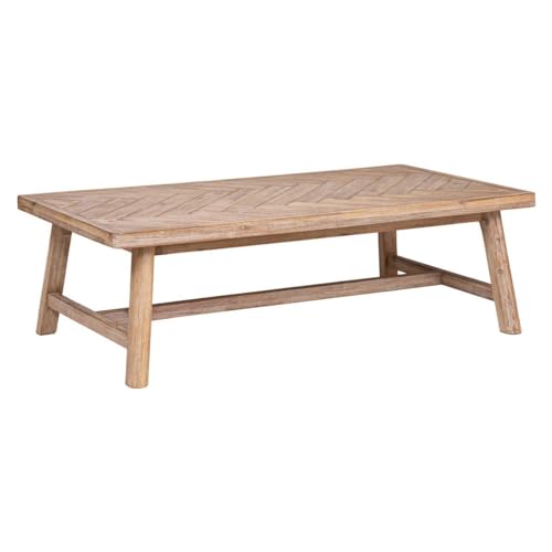 Atmosphera - Couchtisch Aeris - Akazienholz - Beige von ATMOSPHERA CREATEUR D'INTERIEUR