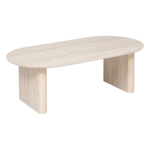 Atmosphera - Couchtisch Anaya beige 120x60x40cm von ATMOSPHERA CREATEUR D'INTERIEUR