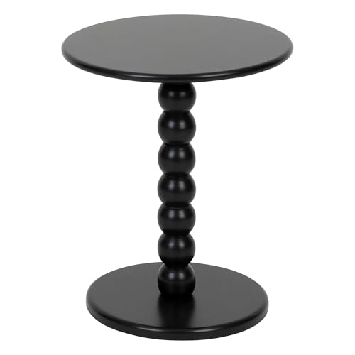 Atmosphera - Couchtisch chamlo schwarz d38cm von ATMOSPHERA CREATEUR D'INTERIEUR