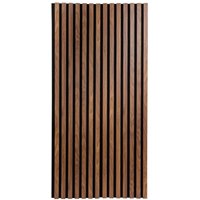 Atmosphera - Colva Wanddekorationspaneel dunkles Holz 120x60cm créateur d'intérieur von ATMOSPHERA