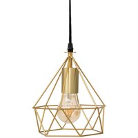 Atmosphera - Hängelampe ida geometrisch, gold, ø 17 cm von ATMOSPHERA