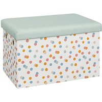 Hocker mit Stauraum enio, gepunktet, 57 x 36 x 36 cm Hocker mit Stauraum enio, gepunktet, 57 x 36 x 36 cm von ATMOSPHERA