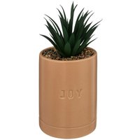 Atmosphera - Künstliche Pflanze Keramiktopf - H.20 cm créateur d'intérieur von ATMOSPHERA