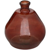 Atmosphera - Runde Vase Uly Recyclingglas - Bernstein - D.45 cm créateur d'intérieur von ATMOSPHERA