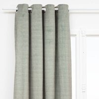 Verdunkelnder Vorhang mit Samteffekt Yupi khakigrün 135x260cm Atmosphera créateur d'intérieur von ATMOSPHERA