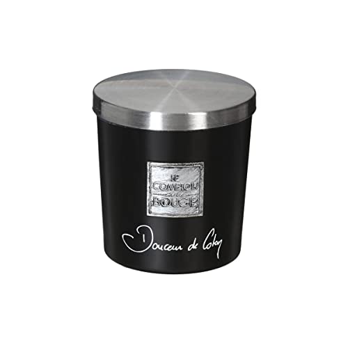 Atmosphera - Duftkerze Loyd - Baumwollblüte 130 g - Schwarz von ATMOSPHERA CREATEUR D'INTERIEUR
