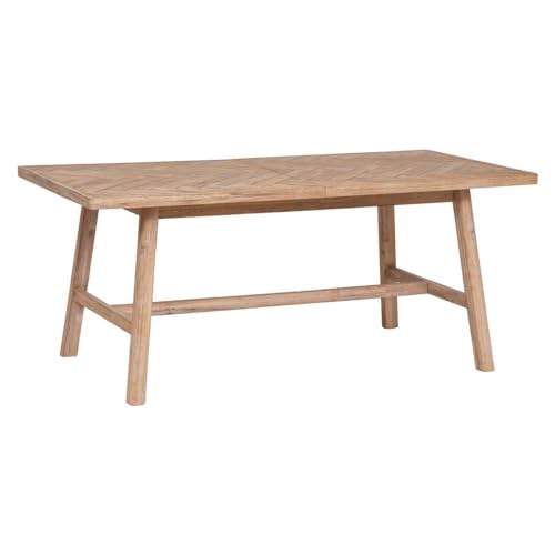 Atmosphera - Esstisch Aeris - Akazienholz - Beige von ATMOSPHERA CREATEUR D'INTERIEUR