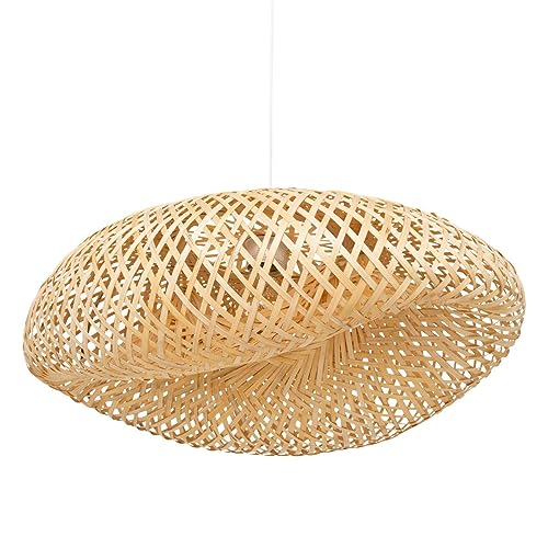 Atmosphera Hängeleuchte Beddy aus Metall, Durchmesser 50 cm, Braun von ATMOSPHERA CREATEUR D'INTERIEUR