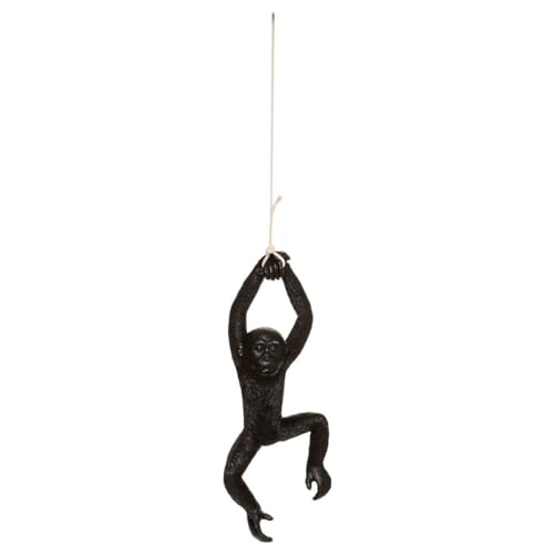 Atmosphera - Hängende Affenstatuette "Safari" - Kunstharz - weiß - H39-5 cm - Model 1 Atmosphera - Hängende Affenstatuette "Safari" - Kunstharz - weiß - H39-5 cm - Model 1 von ATMOSPHERA CREATEUR D'INTERIEUR